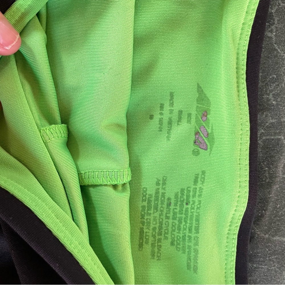 Champion Women's Black and Gray Skorts with Neon Accents - Picture 10 of 11